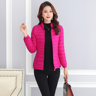 爆款 冬季 羽绒棉衣百搭加厚立领大码 居家轻薄韩版 棉服女2024年新款