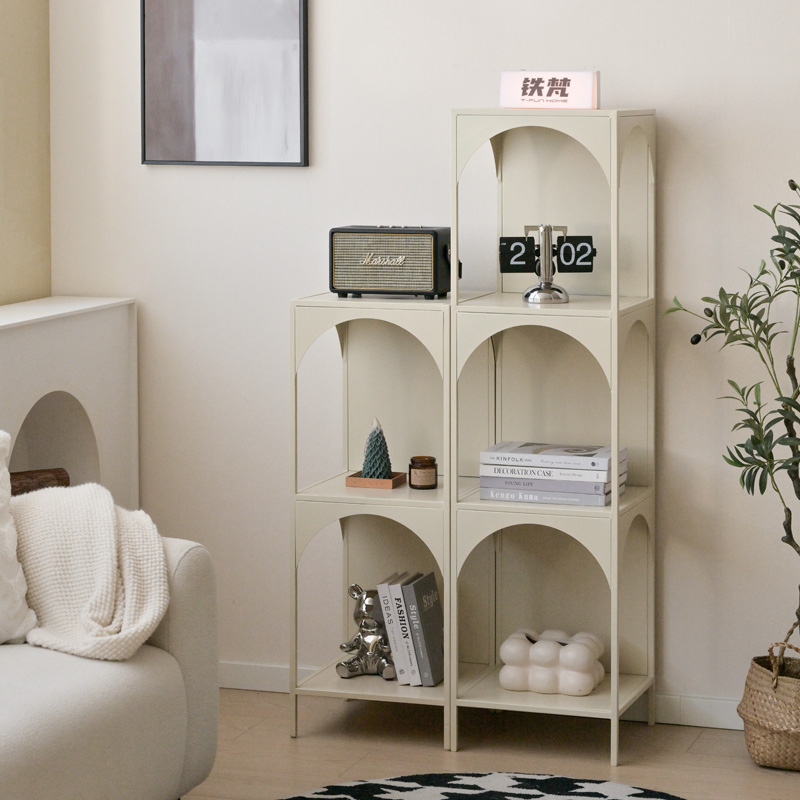 ins风金属多层收纳置物架展示架