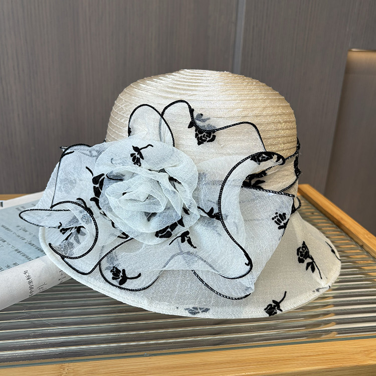 沙滩遮阳帽女士时尚大沿