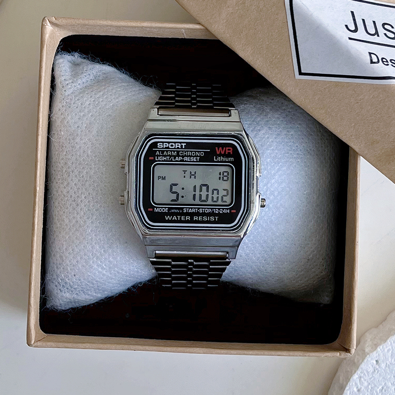 2025新款手表男女款初高中学生高级感轻奢小众潮流运动帅气电子表