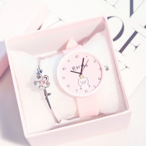 Girls watch Girls junior high school primary school children lovely girls waterproof trend small fresh ins wind cartoon Watch