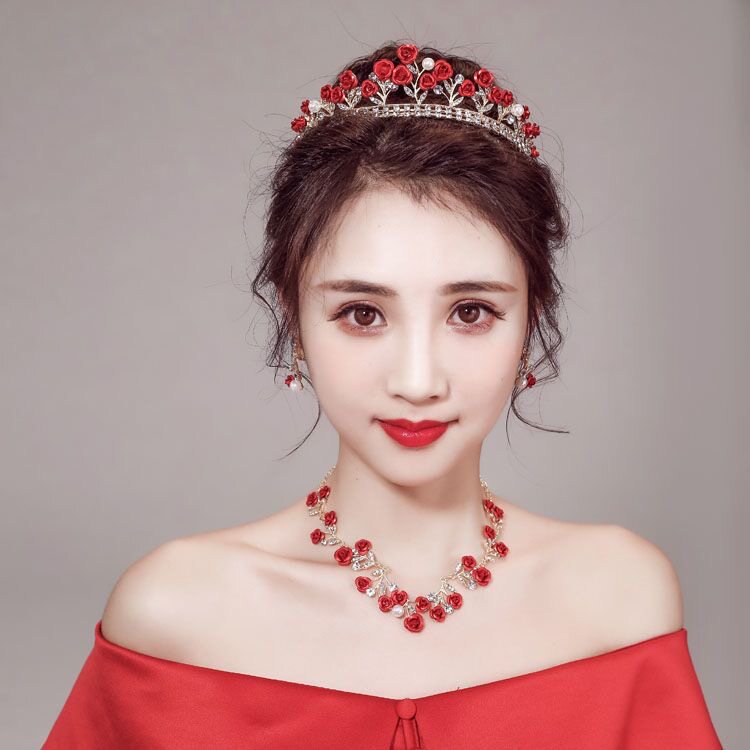 高级感生日皇冠头饰女神十八岁成人发箍头冠大气公主新娘婚纱王冠