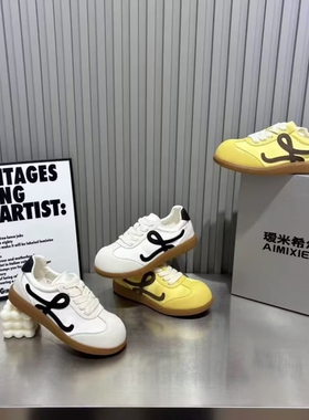 真皮！德训鞋专柜女鞋休闲鞋女平底板鞋小白鞋运动鞋女Z2-78612-2