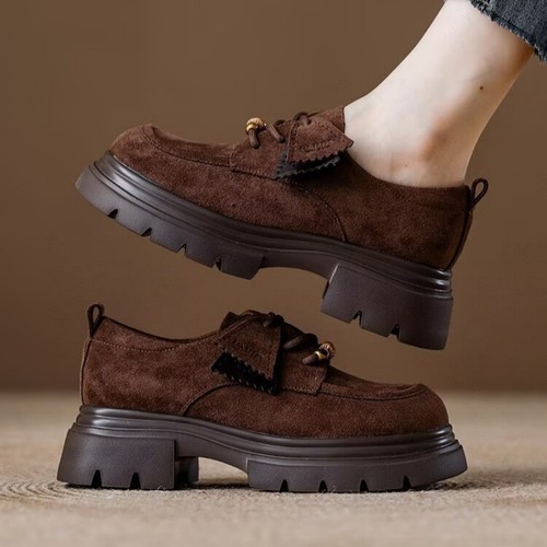 真皮专柜商场撤柜乐福鞋