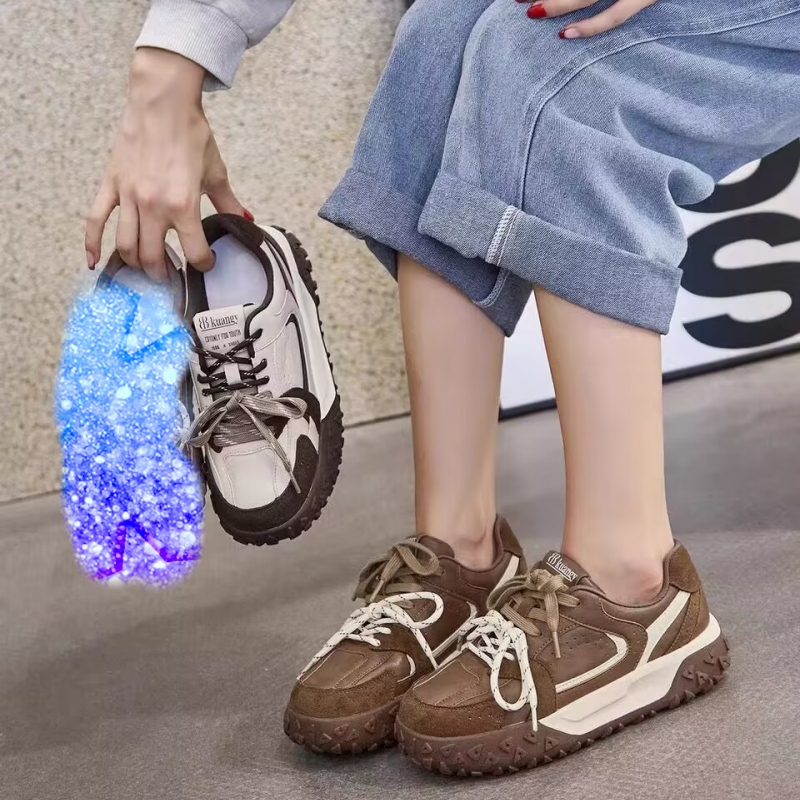 真皮！厚底板鞋！专柜商场撤柜断码女鞋轻便休闲鞋女Z2-038811