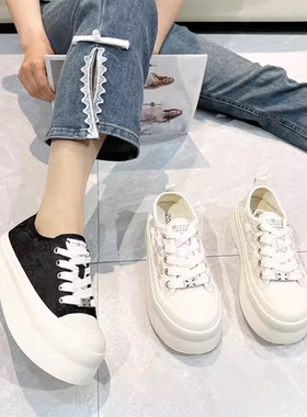 新中式国风！厚底板鞋休闲板鞋女鞋休闲鞋女Z3-21819-5