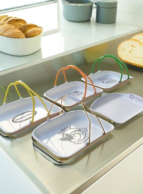 长方形塑料篮子蛋糕甜品托盘定制