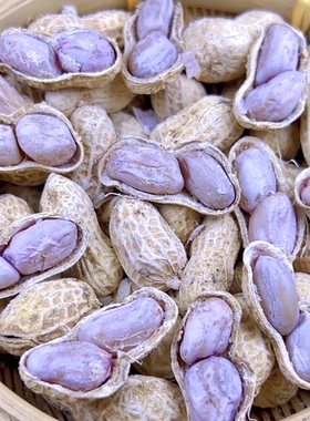 龙岩水煮花生5斤晒干盐水花生软糯鲜香咸干蒜香五香味酥脆花生1斤