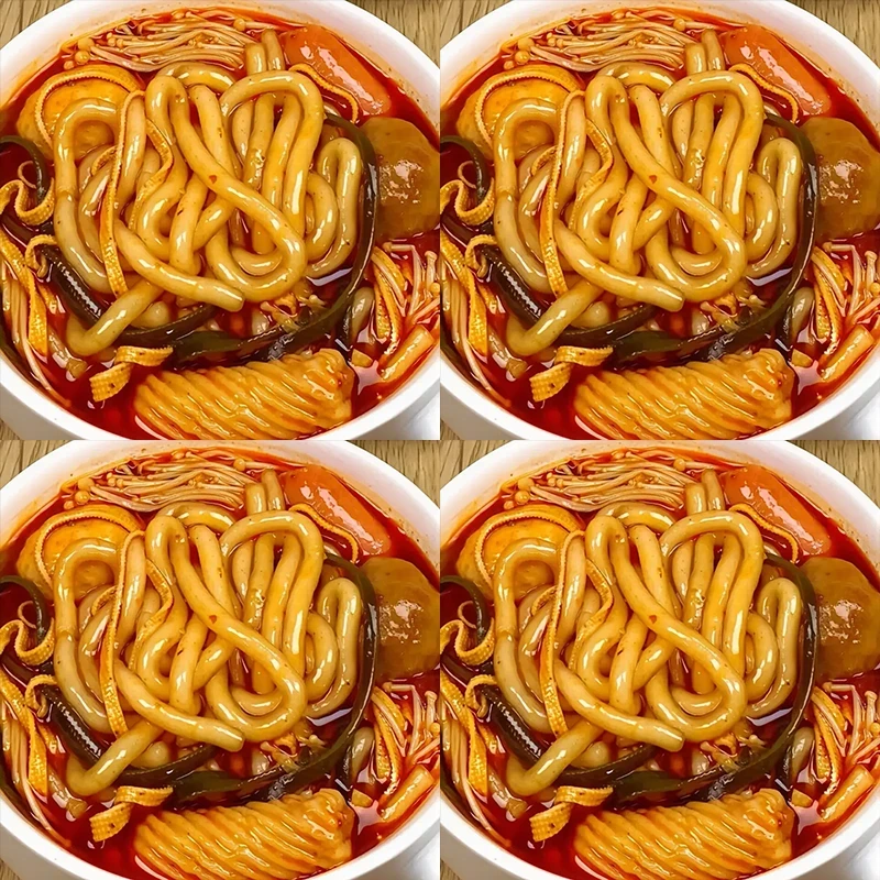 买12桶送12桶】清真正宗砂锅土豆粉免煮冲泡速食桶装泡面夜宵整箱