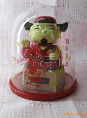 公仔祈福车内装饰品小财神