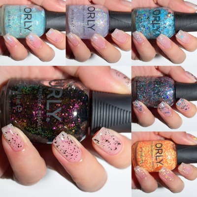 ORLY指甲油12free亮片夏天显白免烤持久快干女不可剥2024新款红