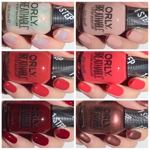 美国ORLY指甲油 12free 2025冬季Breathable透气系列