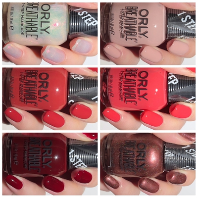 美国ORLY指甲油 12free 2025冬季Breathable透气系列