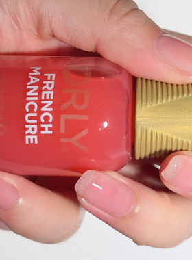 美国ORLY指甲油12free 健康透明西瓜红22005 22105彩色显白法式