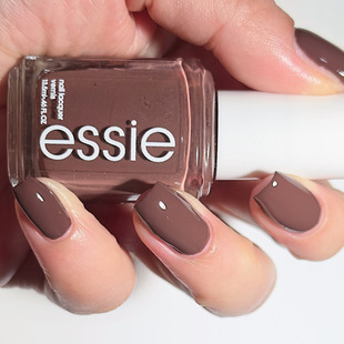 do褐色显白咖啡 ESSIE美国指甲油棕色巧克力慕斯343