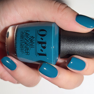 新品 Tee 孔雀蓝绿色 Baby F032 OPI美国指甲油2025秋季