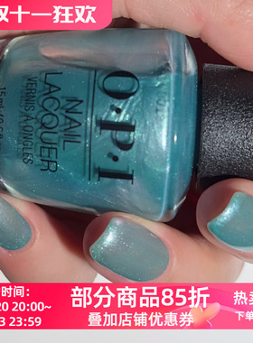 美国OPI指甲油 蓝纹玛瑙光泽海蓝色H017 Pisces the Future双鱼座