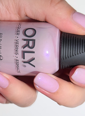 ORLY指甲油12free 2000038气质珠光香芋浅紫色 Lilac You Mean It