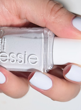 美国essie指甲油2025春季新品简约灰白色1839 cool and collected