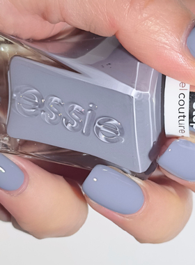 Essie扭扭瓶微光疗163石板蓝雾霾灰蓝色通勤日常Once Upon A Time