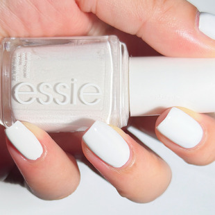 白色甲油 Blanc 法式 免烤不可剥 漆光纯白经典 美国ESSIE指甲油