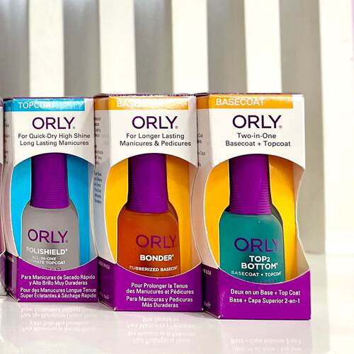 美国ORLY指甲油12free多功能护甲底油亮油二合一顶油邦德持久免烤