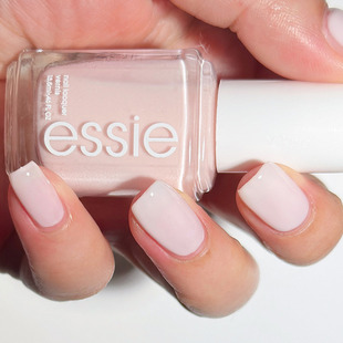 slippers 裸白粉162王妃白ballet 美国Essie指甲油 果冻白芭蕾舞鞋