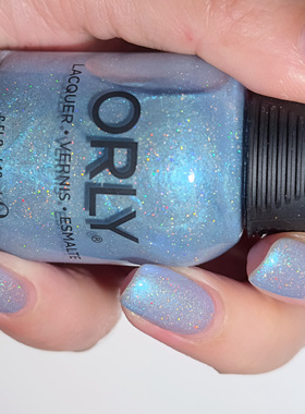 美国orly指甲油12free2025冬季艾莎公主冰晶蓝2000436 Flip Phone