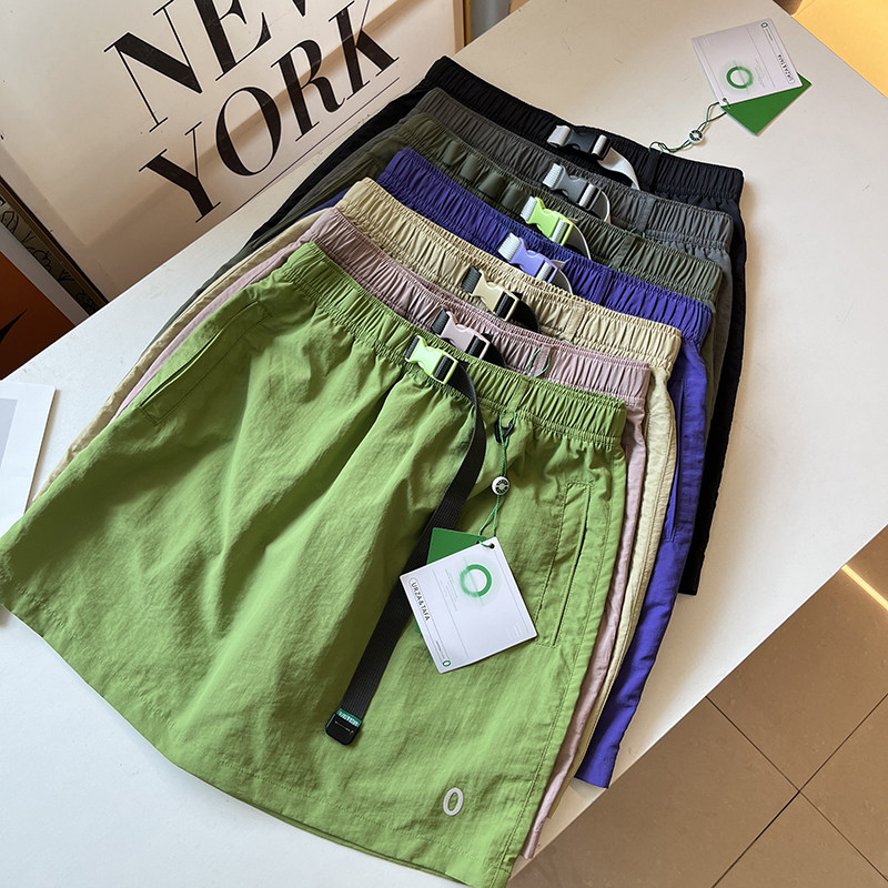 素家同款 太太划算了！ 重工小标印花腰带运动休闲半身裙女jj717