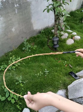 手工竹编教鞭竹条棍家长用教育竹鞭教棍教师神器艺术观赏戒尺藤条