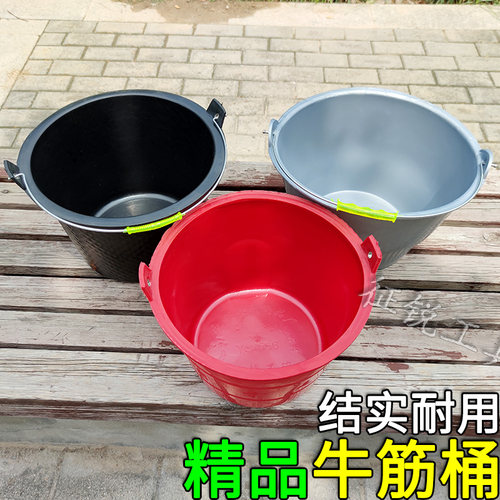 精品结实耐用工地牛筋桶