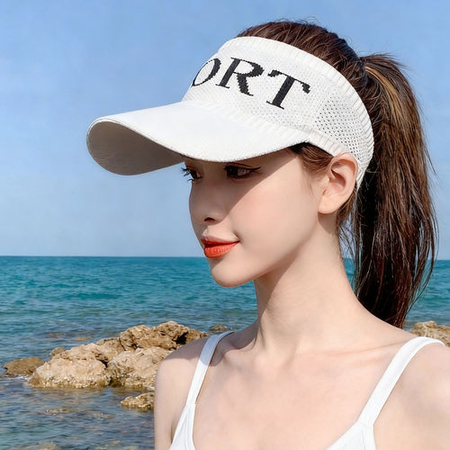 空顶帽子女韩版百搭潮人夏天太阳帽休闲遮晒春秋季棒球鸭舌帽