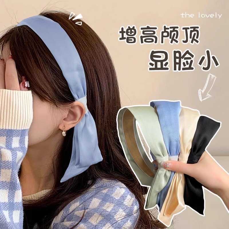 一体式丝带发箍～法式飘带