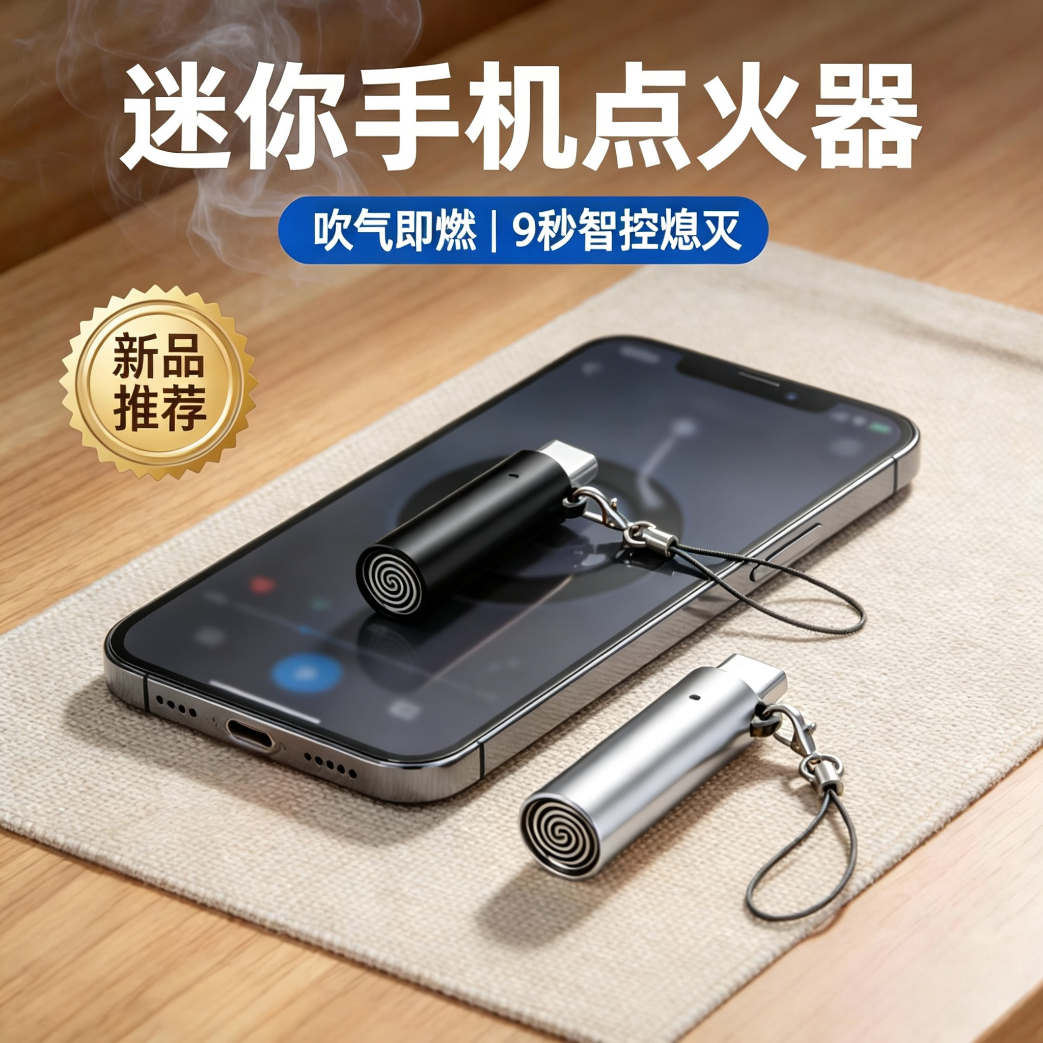 迷你Type-C便携车载点烟器