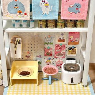 猫狗通用宠物餐垫pvc防水防油防漏防滑防溅地垫猫咪吃饭垫子用品