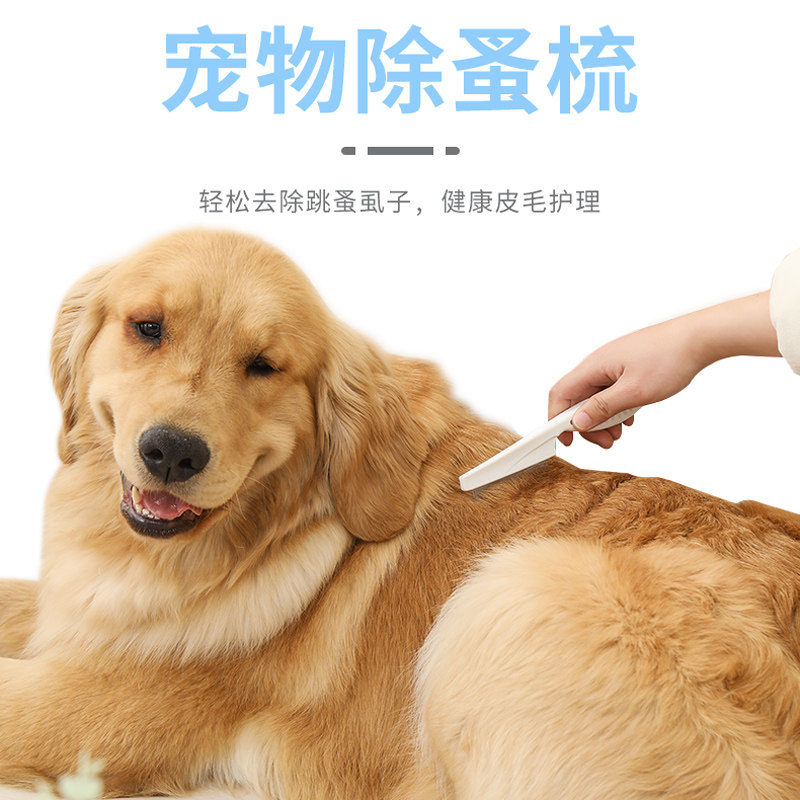 猫咪跳蚤梳猫密齿梳宠物直排