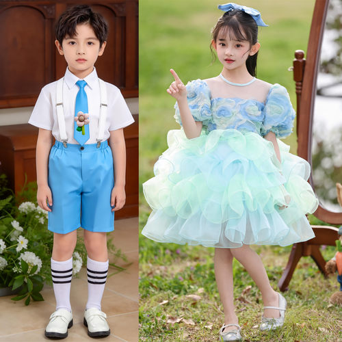 儿童幼儿园六一舞蹈演出服公主裙