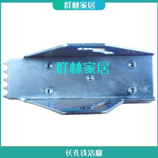 拉绳伸缩人字铝合金单升降梯配件通用多功能铁脚防滑加厚橡胶脚垫