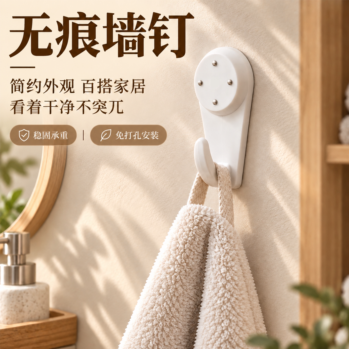 无痕钉壁挂画墙钉挂画