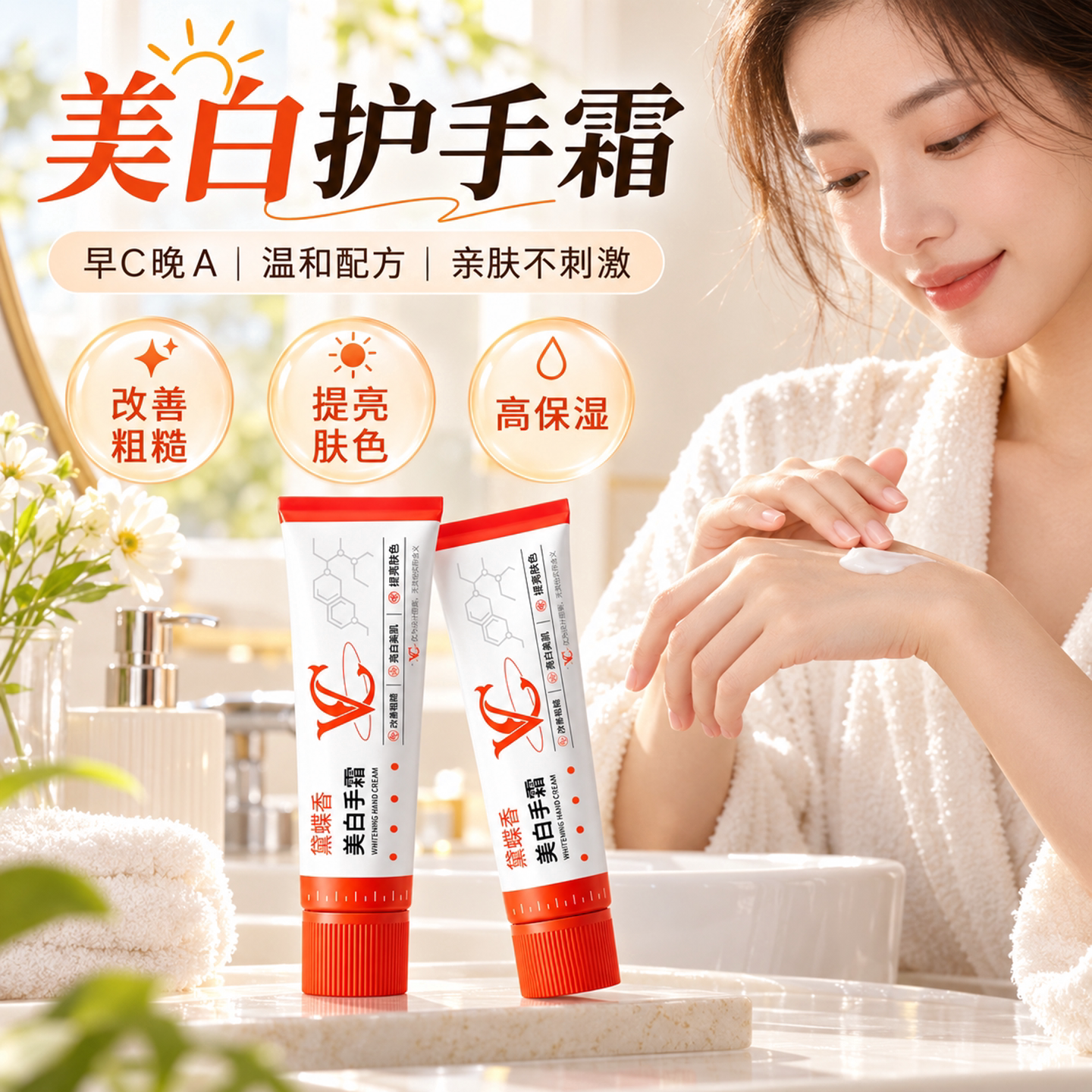护手霜便携小支保湿滋