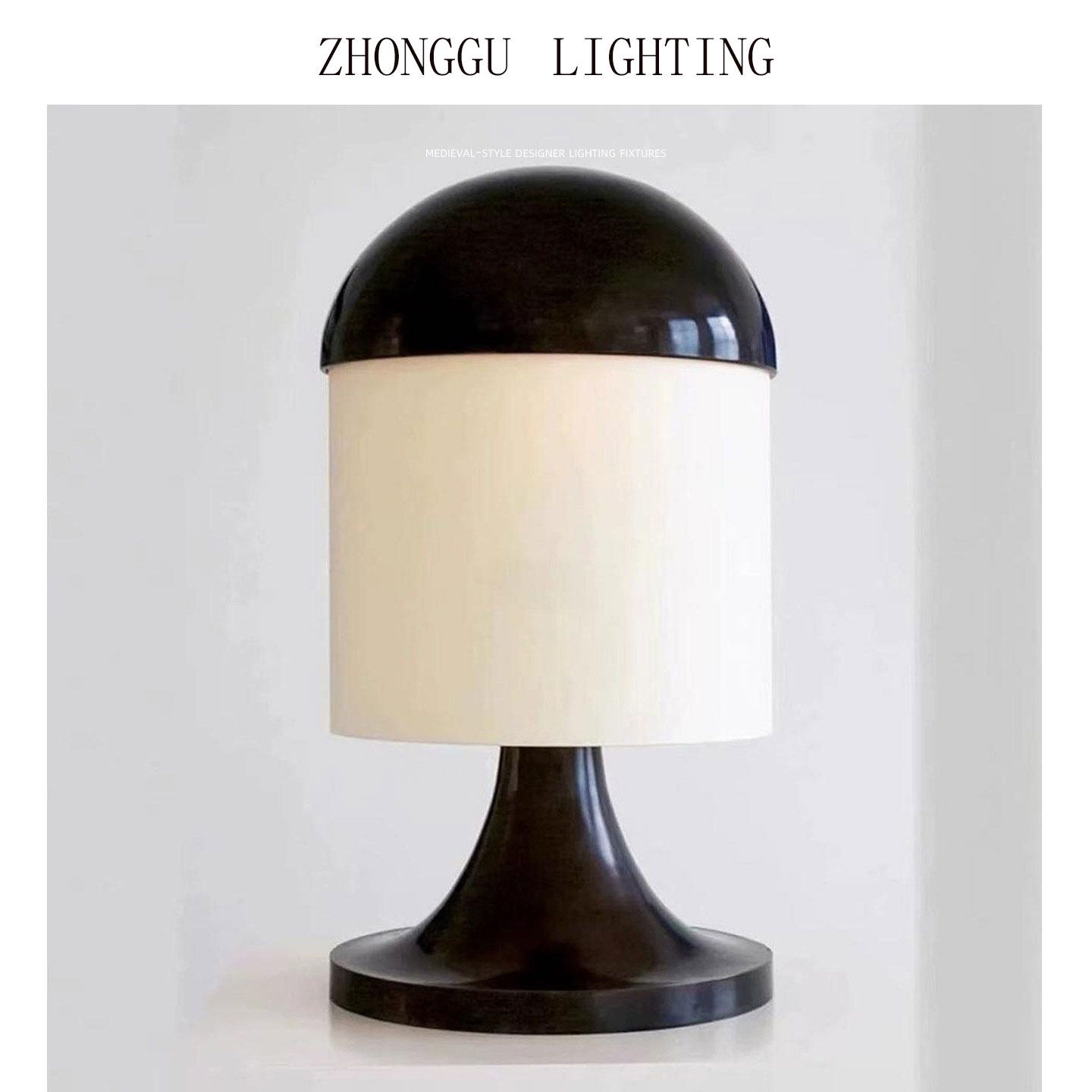 现代简约中古仿云石台灯设计师款北欧法式卧室床头灯客厅装饰灯具