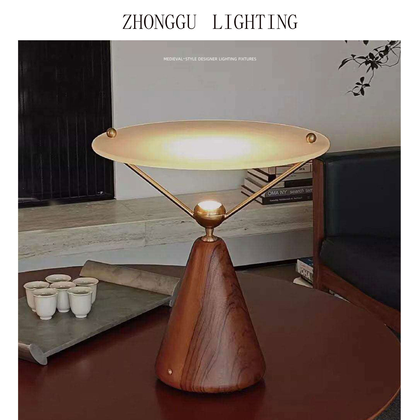 创意复古充电款小台灯360&deg;旋转 充储一体触控开关无极调光