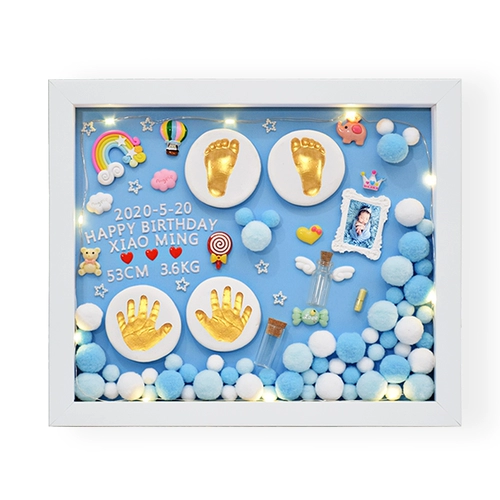 Детские отпечатки рук и ног, детская памятная чернильная подушечка, сувенир для новорожденных, подарок на день рождения