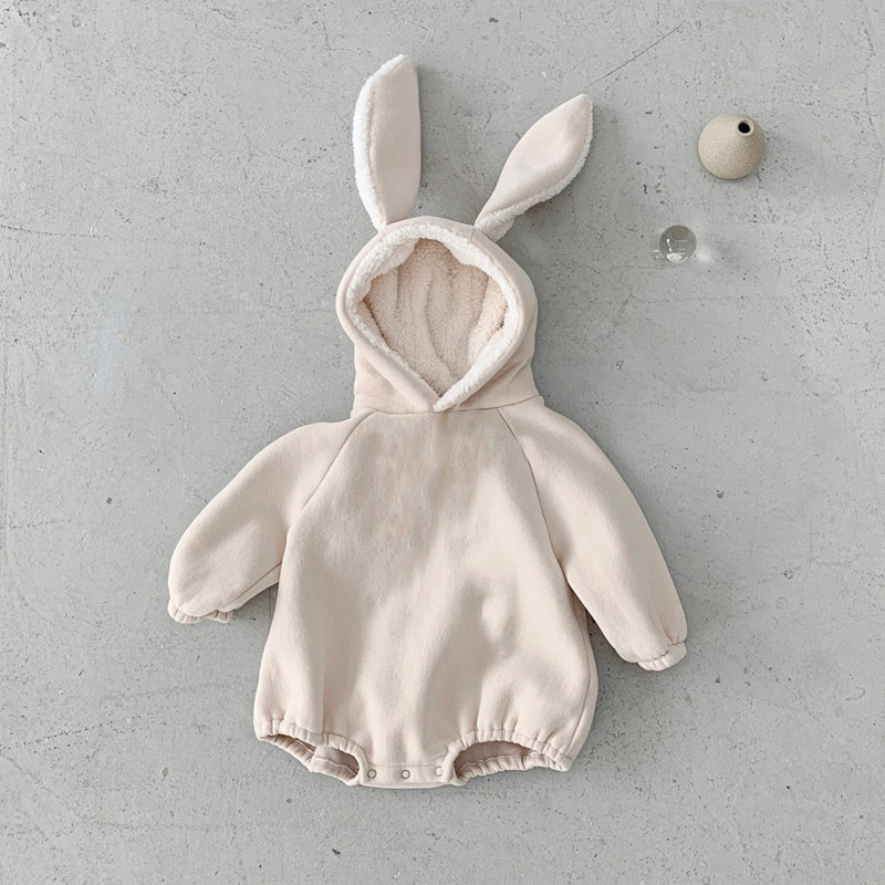 爬服杰西佳儿连体衣连帽