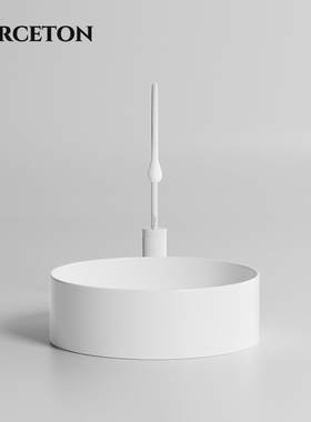 阳台圆形台上盆家用洗手盆单盆卫生间陶瓷一体洗脸盆厕所洗漱面盆