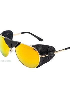 防风装备偏光真皮户外眼镜