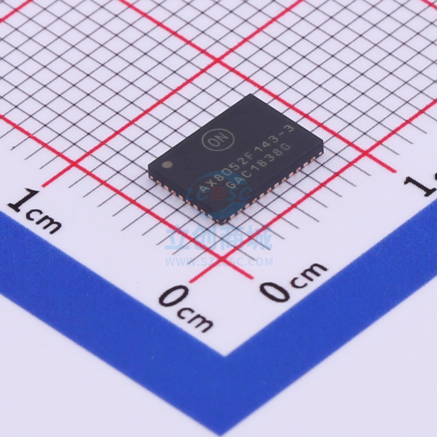 无线收发芯片 AX8052F143-3-TX40 QFN-40 on 全新原装进口