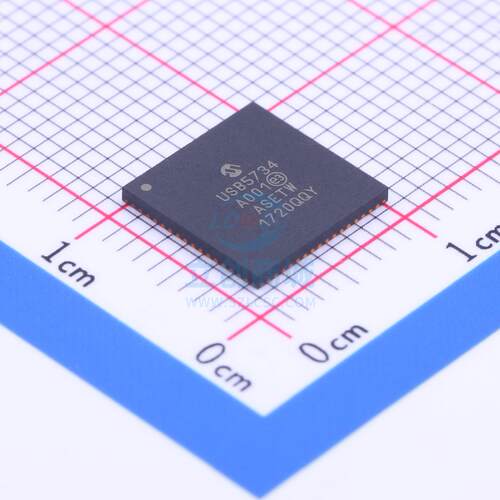 USB芯片 USB5734/MR SQFN-64 MICROCHIP(美国微芯)