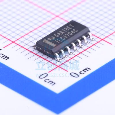 比较器 TLC3704CD SOIC-14 TI 全新原装进口