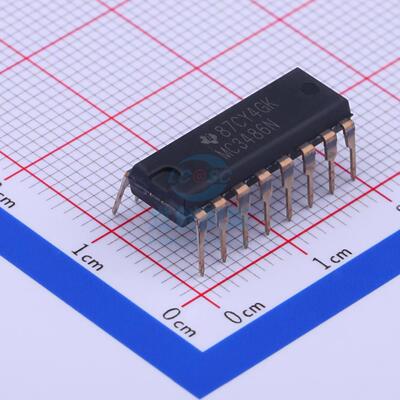 多协议收发器 MC3486N PDIP-16 TI 全新原装进口
